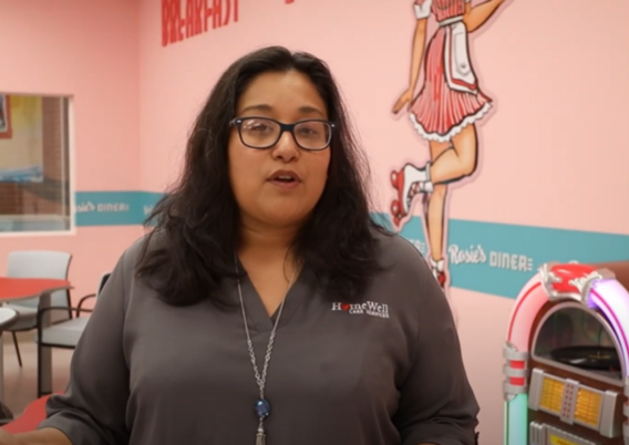 Family member explains how our engaging programming showed the value of Town Square